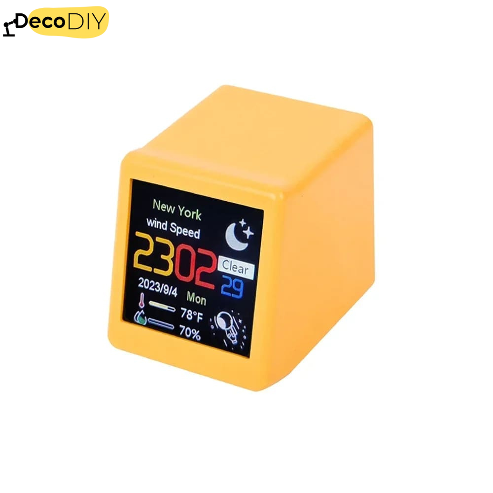 DecoDIY™ Smart WiFi Weather Clock
