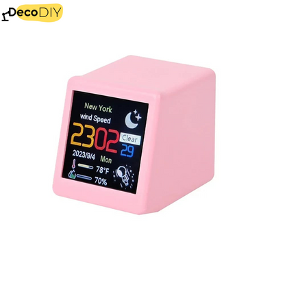 DecoDIY™ Smart WiFi Weather Clock